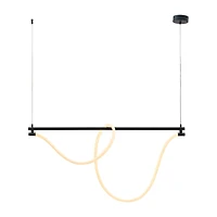 Zuo Modern Adder Black Powder Coated Steel And Silicone Wall Lamp