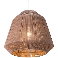 Zuo Modern Impala Brown Steel And Paper Wall Lamp