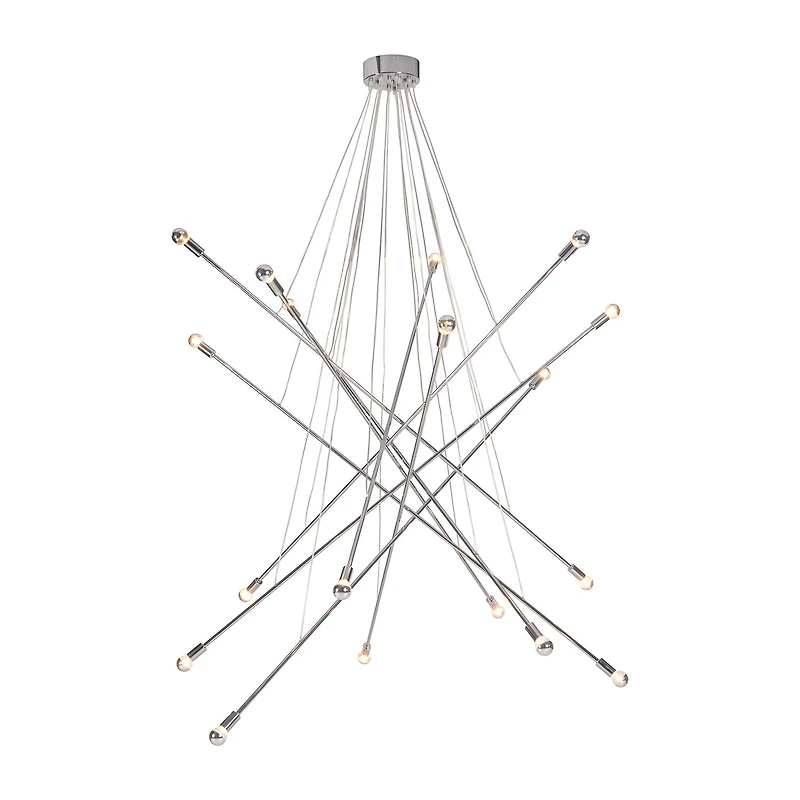 Zuo Modern Belief Chromed Steel Wall Lamp
