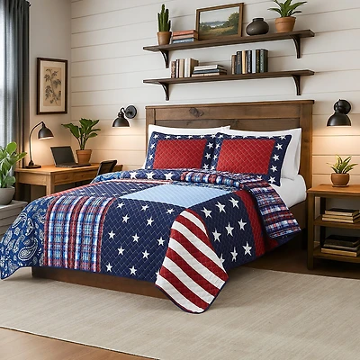 Avanti Americana Reversible Quilt Set