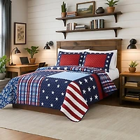 Avanti Americana Reversible Quilt Set