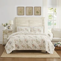 Avanti Wildflowers Reversible Quilt Set