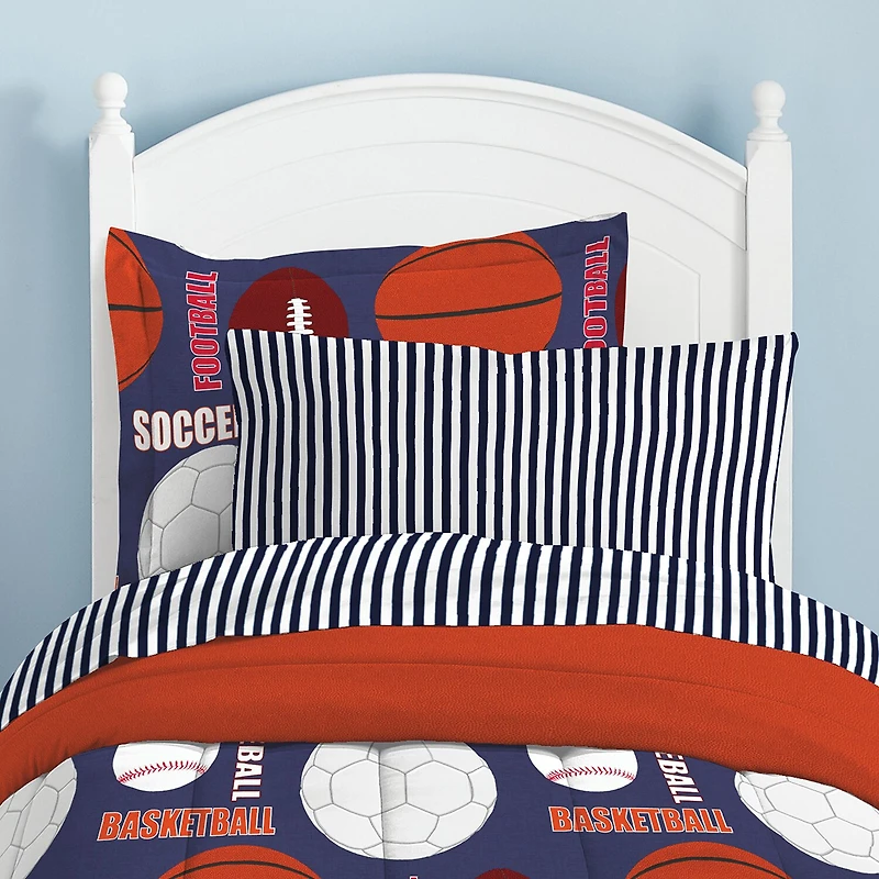 Dream Factory All Sports 5-pc. Complete Bedding Set with Sheets