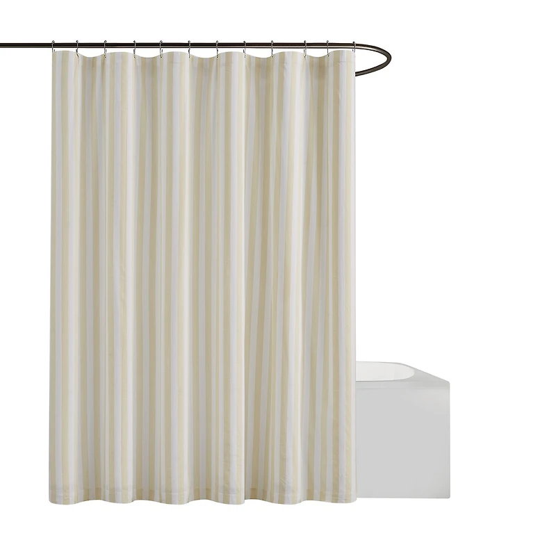 Brooklyn Loom Levi Stripe Shower Curtain