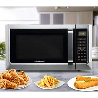 Farberware FMG13SS 1.3 Microwave Oven w LED Light/SENSOR 1100 Watts