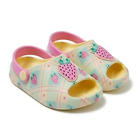 Ground Up Strawberry Toddler Girls Clogs