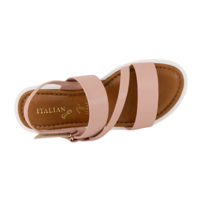 Italian Girls Esmeray Little & Big Kid Slingback Strap Flat Sandals