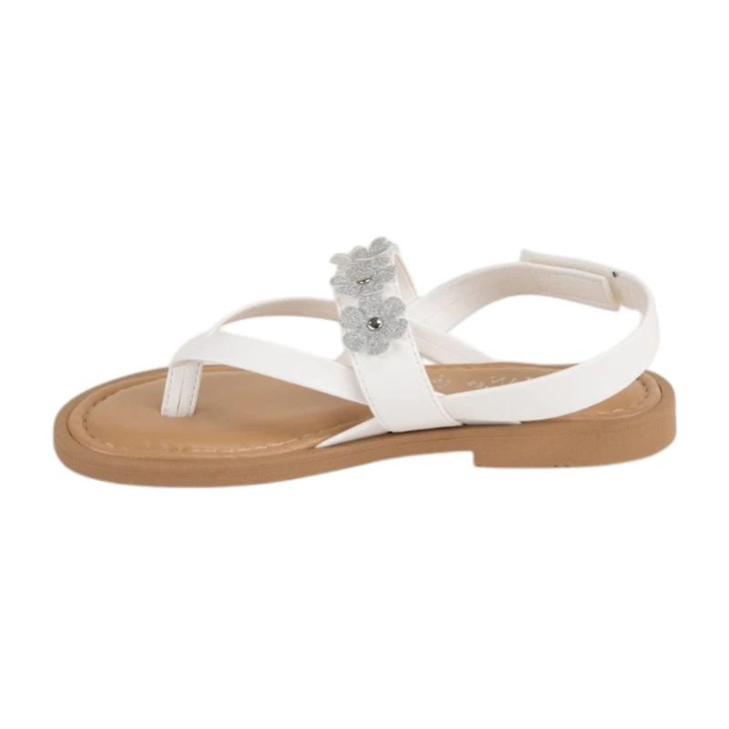 Italian Girls Kinvara Little & Big Kid Adjustable Strap Flat Sandals