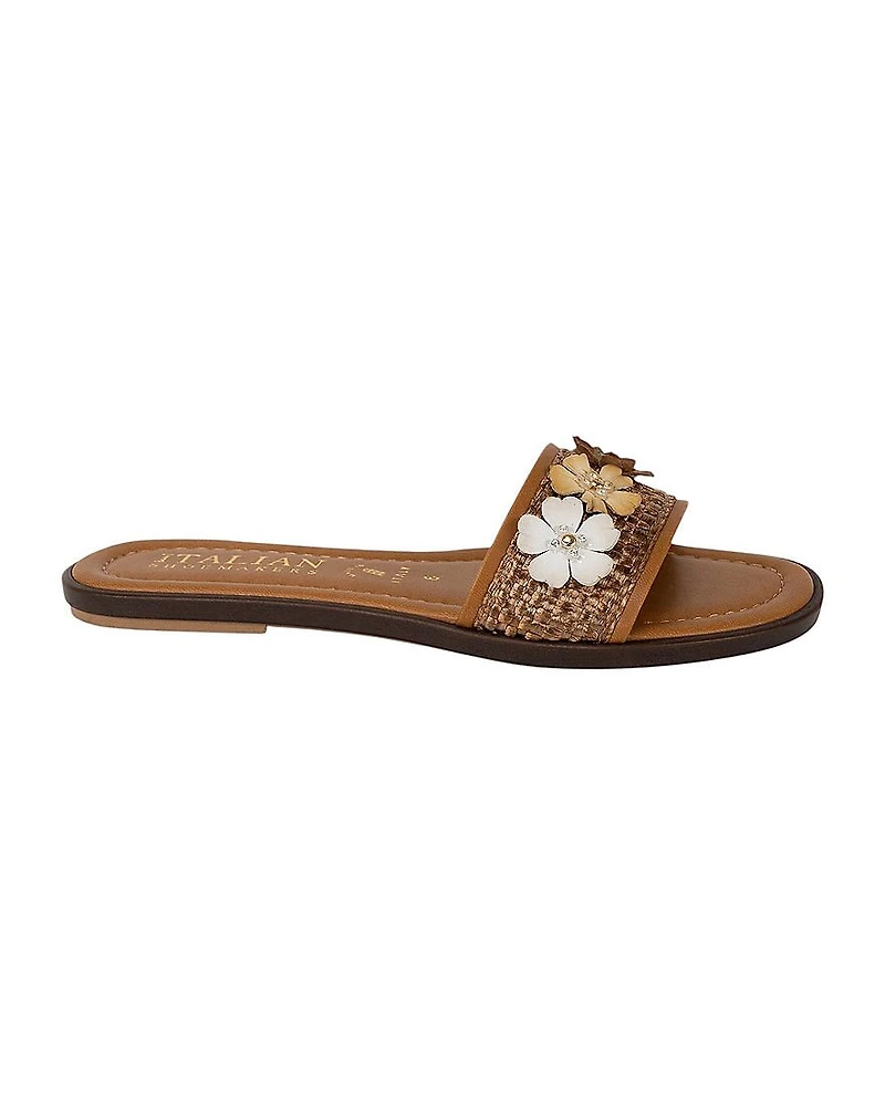 Italian Shoemakers Womens Flat Sandals