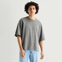 Arizona Oversized Boxy Fit Mens Crew Neck Short Sleeve T-Shirt