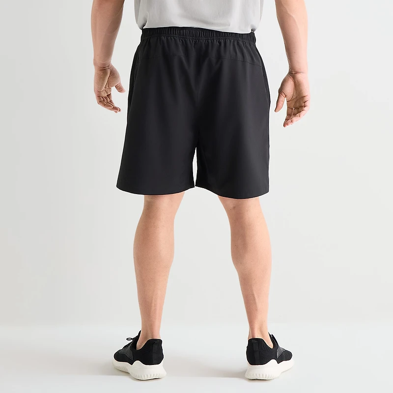 Xersion Mens 8" Big and Tall Moisture Wicking Wicked Workout Shorts