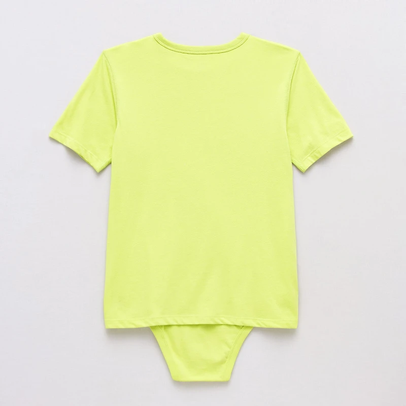Thereabouts Little & Big Kid Boys Bodysuit Closure Easy-on + Easy-off Adaptive Crew Neck Short Sleeve