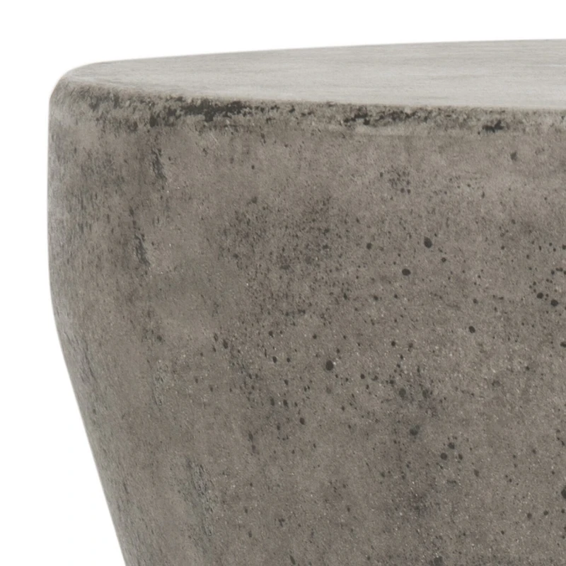 Safavieh Torre Patio Collection Concrete Side Table