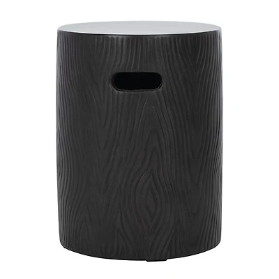 Safavieh Trunk Patio Collection Concrete Side Table