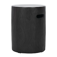 Safavieh Trunk Patio Collection Concrete Side Table
