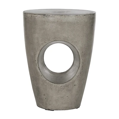 Safavieh Aishi Patio Collection Concrete Side Table