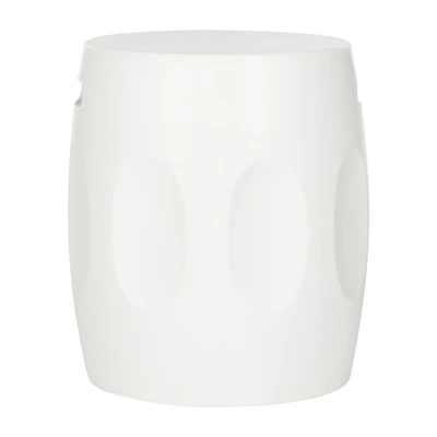 Safavieh Zuri Patio Collection Weather Resistant Concrete Side Table