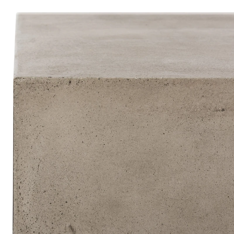 Safavieh Gargon Patio Collection Weather Resistant Concrete Coffee Table