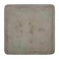 Safavieh Marcio Patio Collection Weather Resistant Concrete Side Table