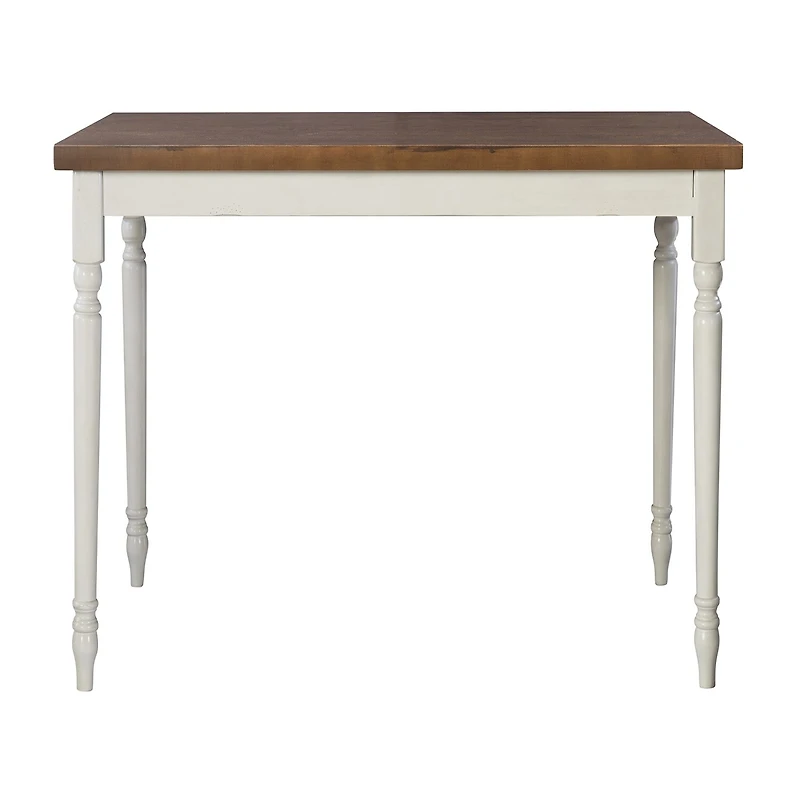 Theona Rectangular Wood-Top Dining Table