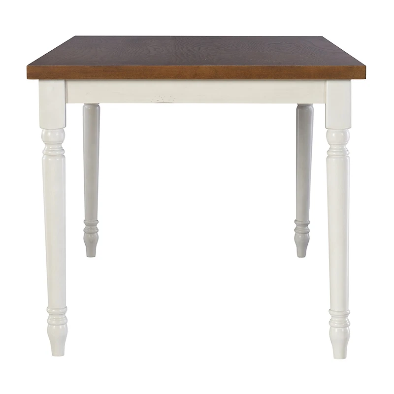 Theona Rectangular Wood-Top Dining Table