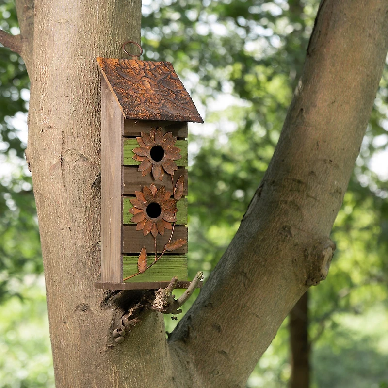 Glitzhome Bird House