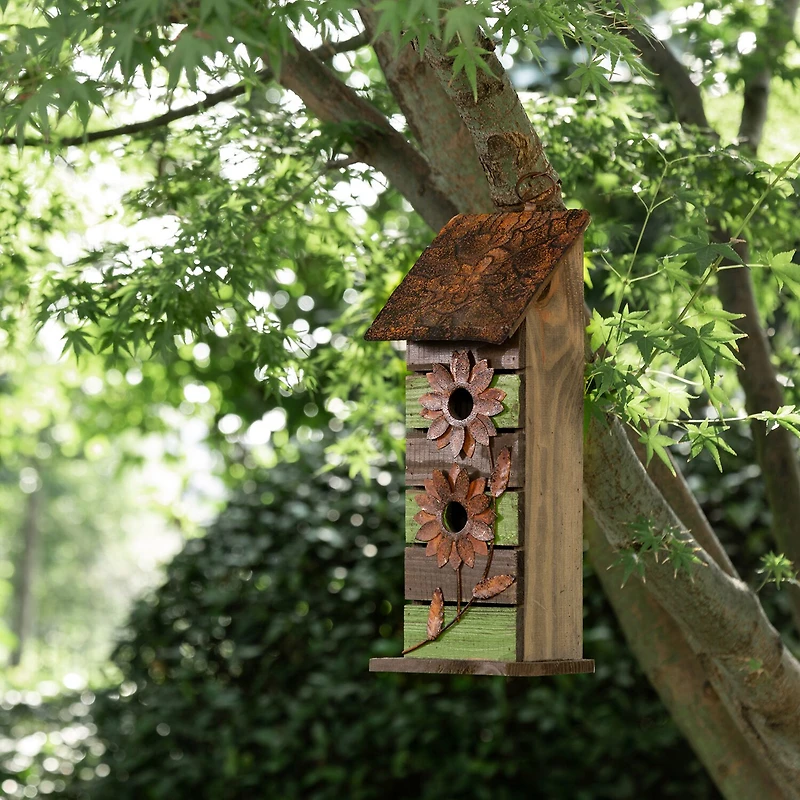 Glitzhome Bird House