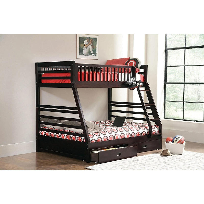 Ashton Kid's Bunk Bed With Storage