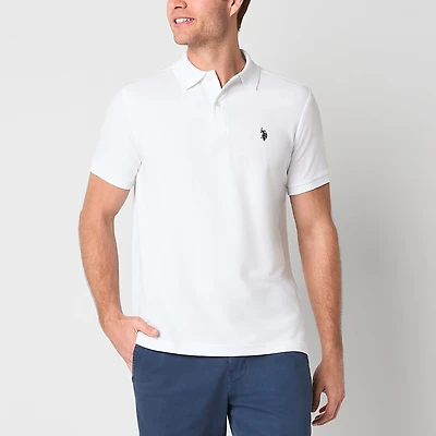 U.S. Polo Assn. Ultimate Pique Stretch Mens Classic Fit Short Sleeve Shirt