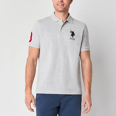 U.S. Polo Assn. Big Pony Pique Mens Regular Fit Short Sleeve Shirt