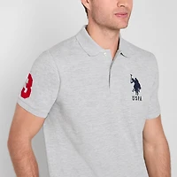 U.S. Polo Assn. Big Pony Pique Mens Regular Fit Short Sleeve Shirt