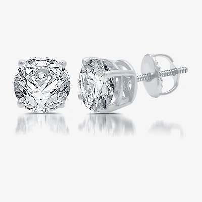 Ever Star (G / SI1-SI2) 2 CT. T.W. Lab-Grown Diamond 10K or 14K Gold Round Stud Earrings