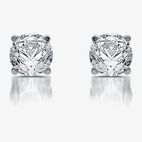 Ever Star 1/ CT. T.W. Lab-Grown (G / SI1-SI2) Diamond 10K or 14K Gold Round Stud Earrings