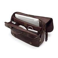 Samsonite Colombian Leather Flapover Briefcase