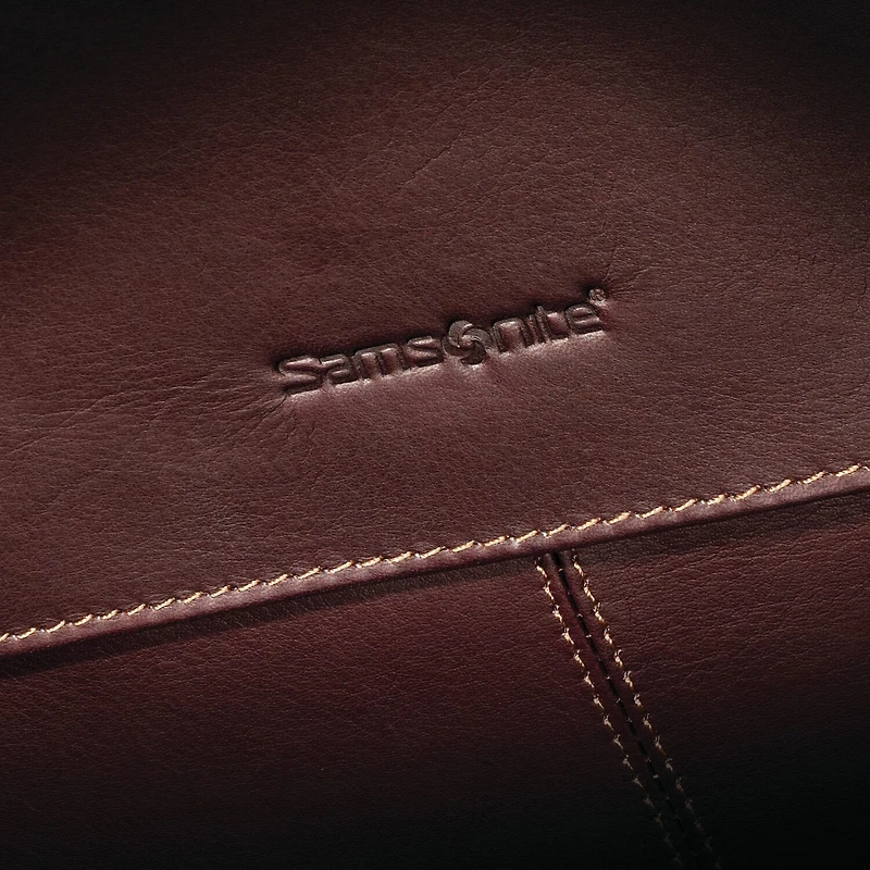 Samsonite Colombian Leather Flapover Briefcase
