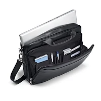 Samsonite Leather Slim Briefcase