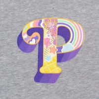 Polly Pocket Believe The Little Things Cropped Tee Womens Juniors Crew Neck Short Sleeve Loose Fit Graphic T-Shirt