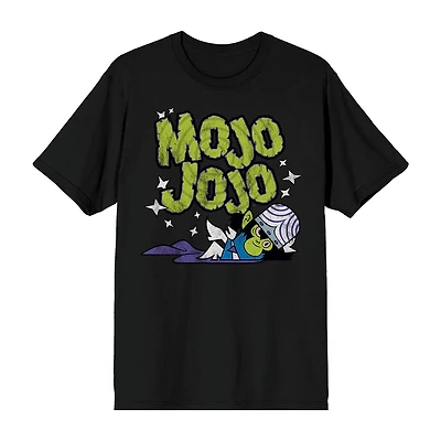 Mojo Jojo Tee Womens Juniors Crew Neck Short Sleeve Loose Fit Powerpuff Girls Graphic T-Shirt
