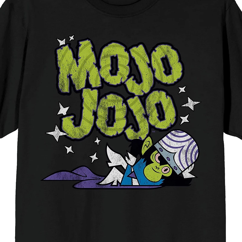 Mojo Jojo Tee Womens Juniors Crew Neck Short Sleeve Loose Fit Powerpuff Girls Graphic T-Shirt