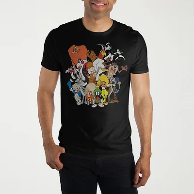 Mens Short Sleeve Looney Tunes Graphic T-Shirt