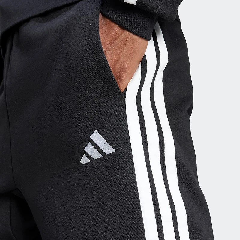 adidas Fleece Mens 9" Mid Rise Workout Shorts