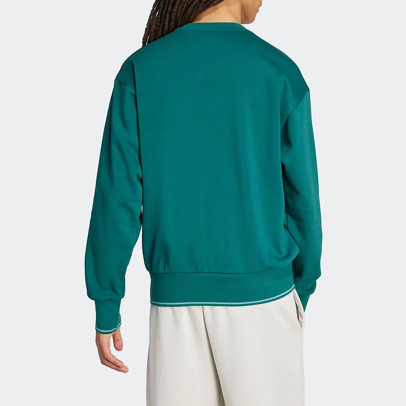 adidas Mens Crew Neck Long Sleeve Sweatshirt