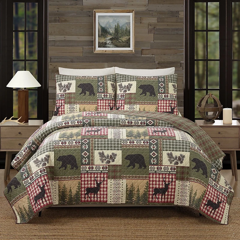 Modern Heirloom Dorset Reversible Quilt Set