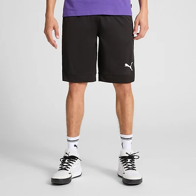 PUMA Mens Mid Rise 10" Basketball Short