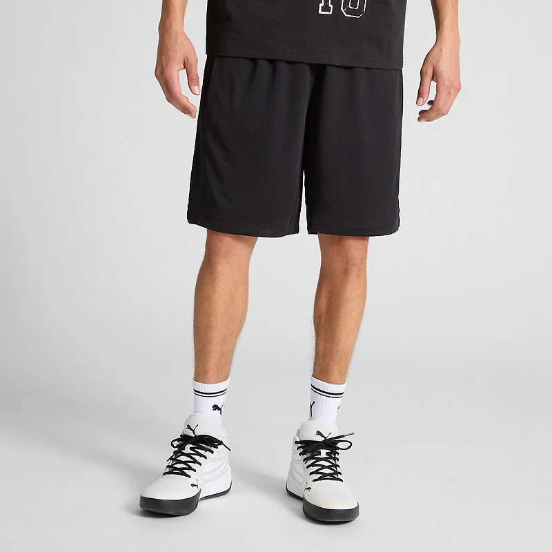 PUMA Mens Mid Rise 8 1/2" Basketball Short