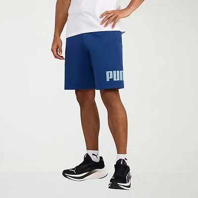 PUMA Essential Mens 10" Mid Rise Workout Shorts