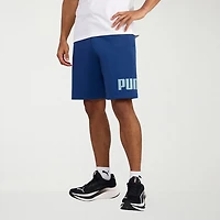 PUMA Essential Mens 10" Mid Rise Workout Shorts