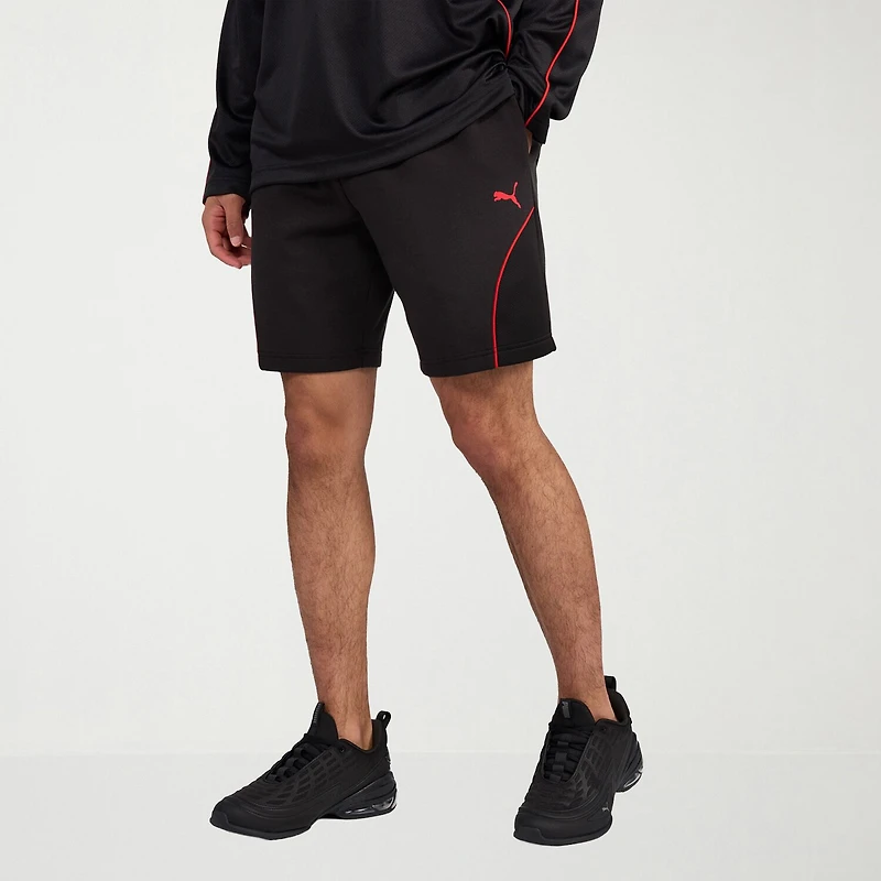 PUMA Mens 8" Mid Rise Workout Shorts