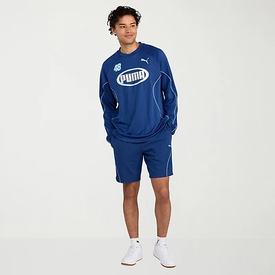 PUMA Mens 8" Mid Rise Workout Shorts