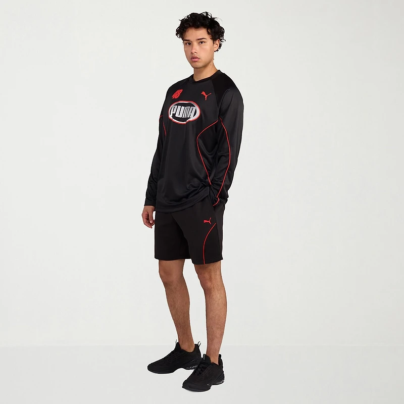 PUMA Mens 8" Mid Rise Workout Shorts